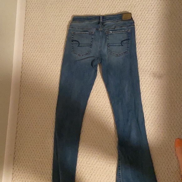 American Eagle Stretch X boot cut jeans size 6 - Picture 2 of 2
